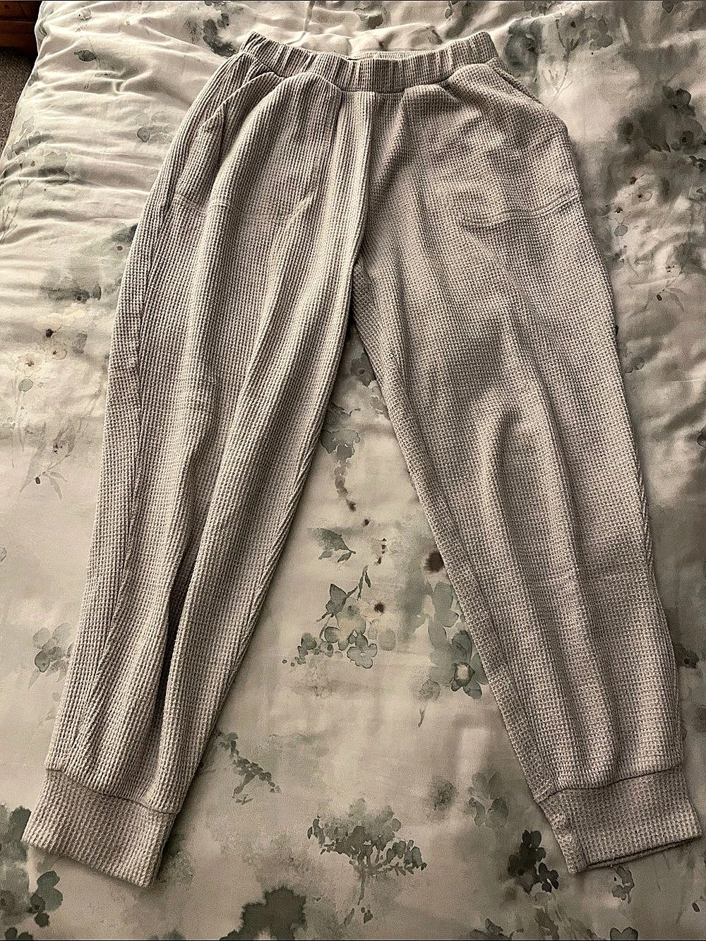 Abercrombie & Fitch The A&F Lounge Collection Waffle Knit Jogger Pants